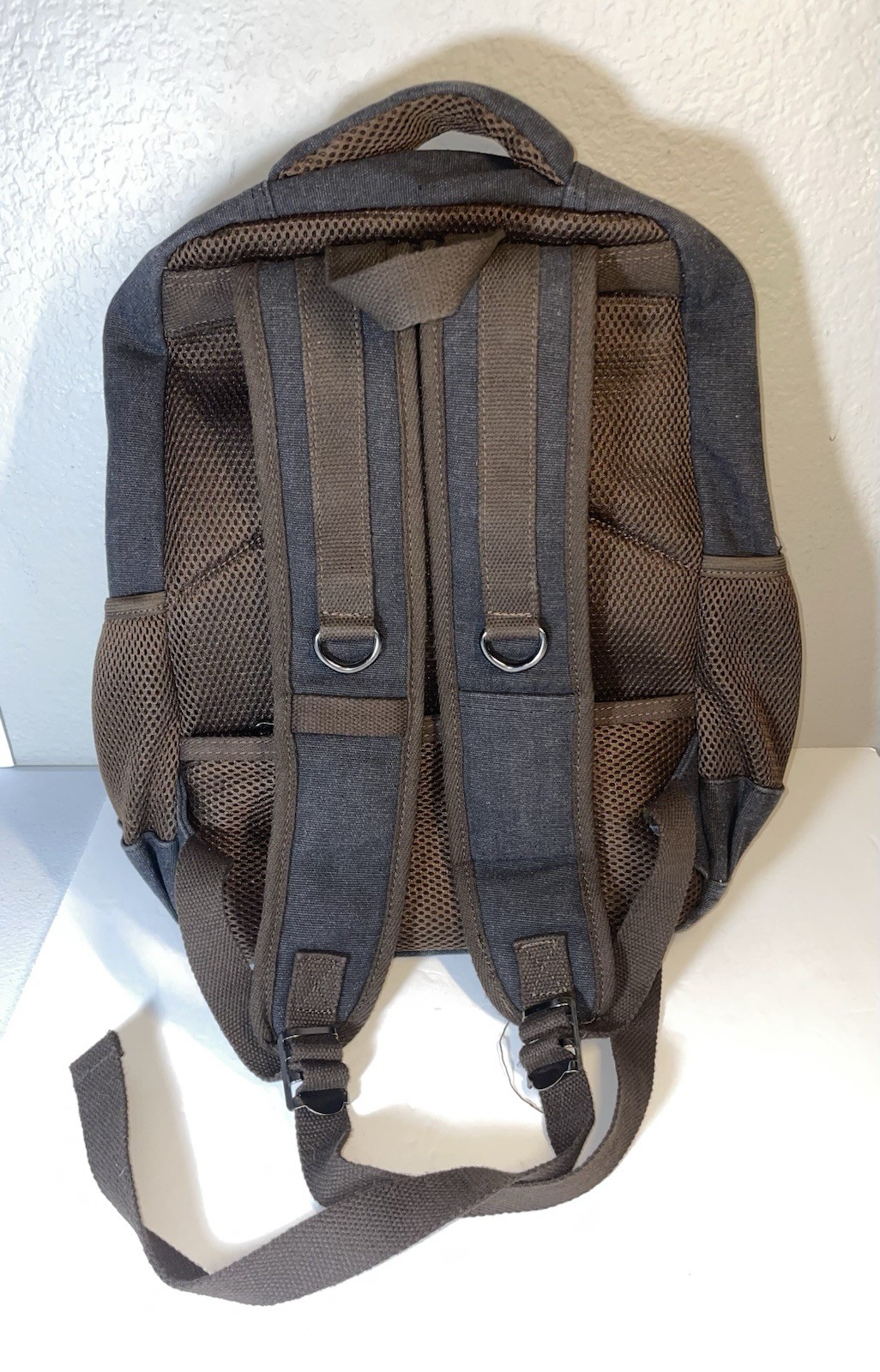 Laptop Backpack Black Brown School Work Hiking Backpack Ama Dablam