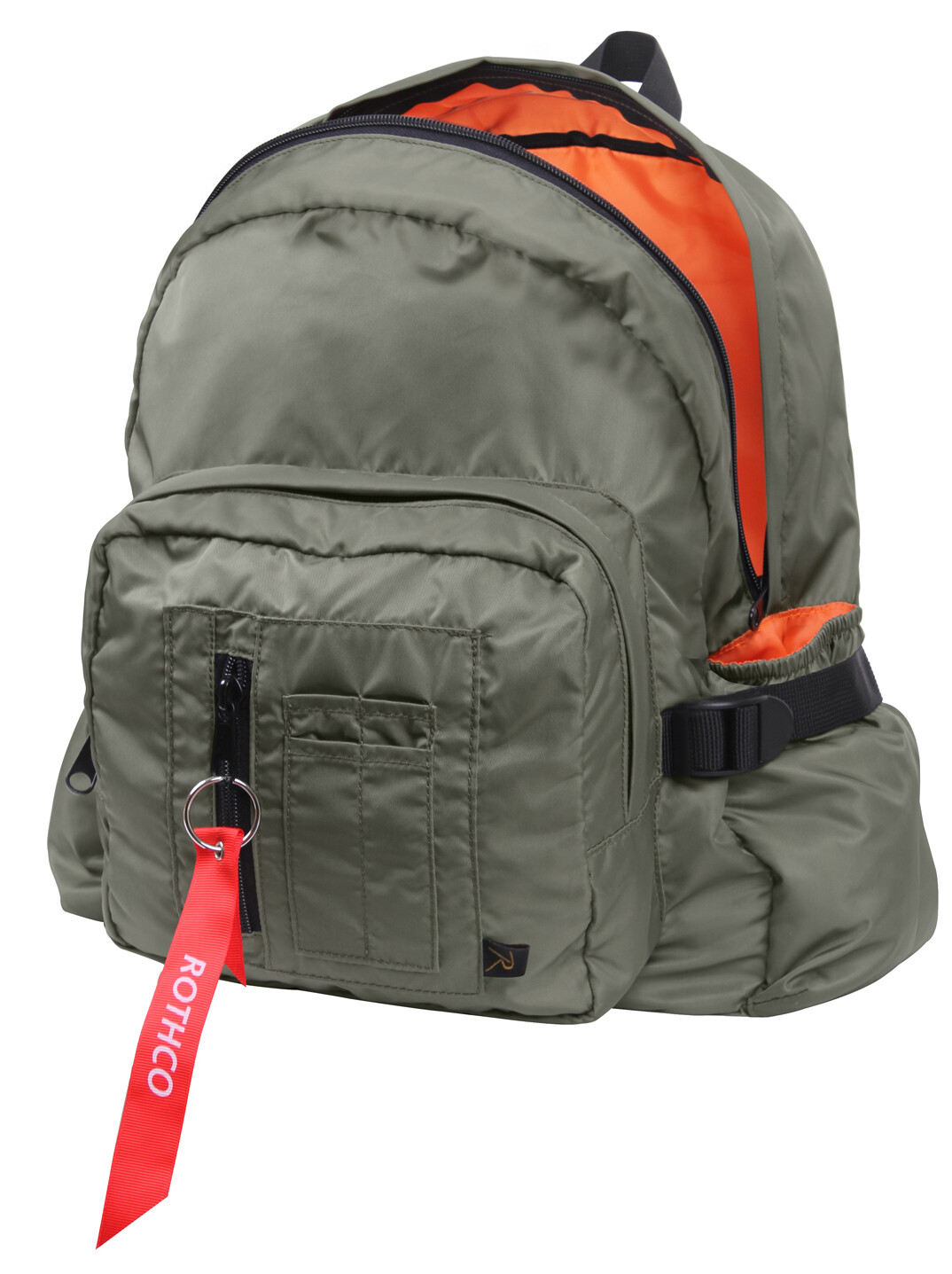 Rothco MA-1 Bomber Style Backpack – Sage Green or Black