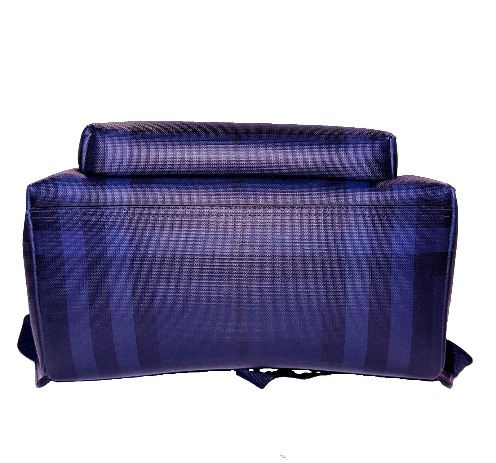 BURBERRY Abbeydale Backpack / Navy Blue London Check