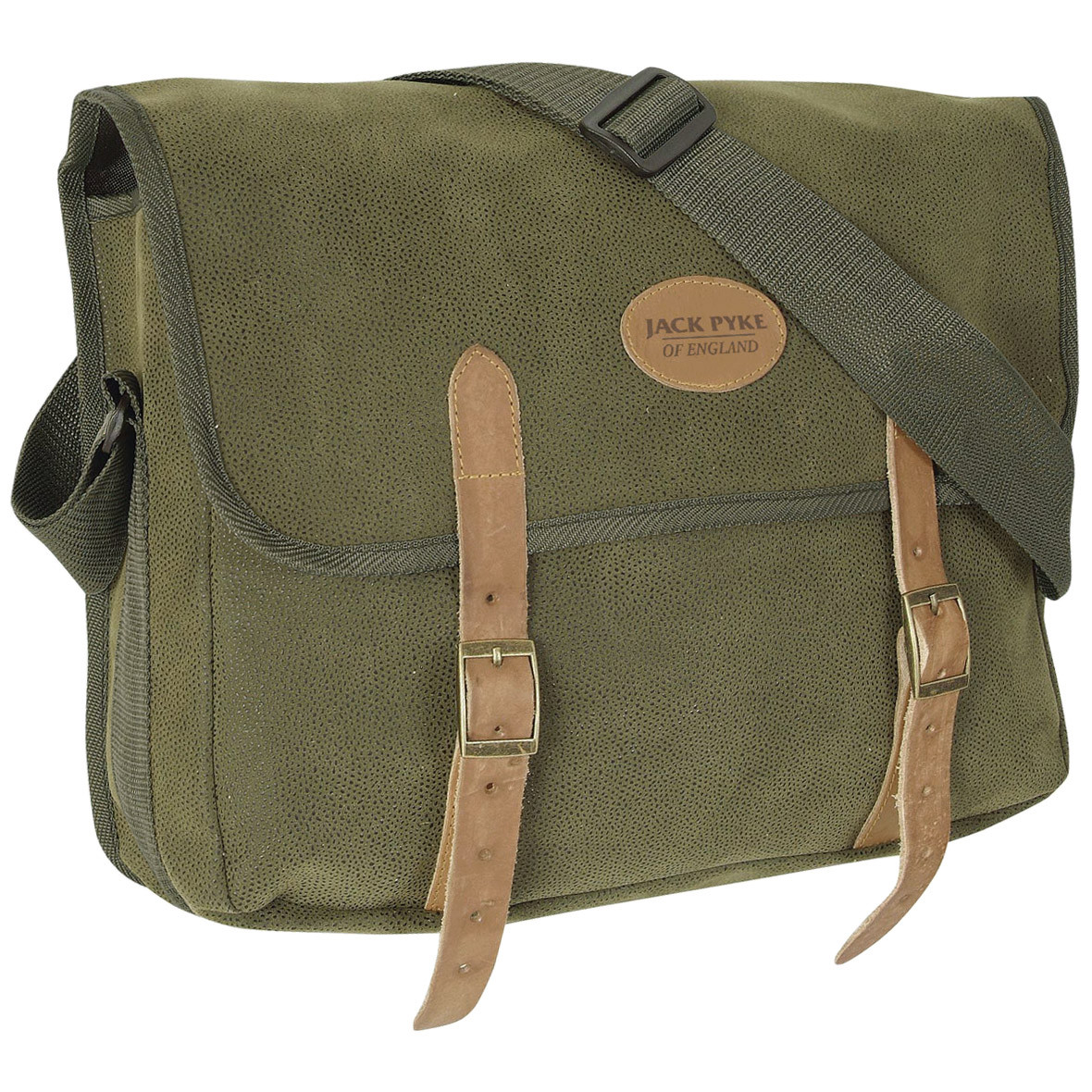 Jack Pyke Dog Shoulder Bag Shooting Sack Carry Pack Hunting Satchel Duotex Green