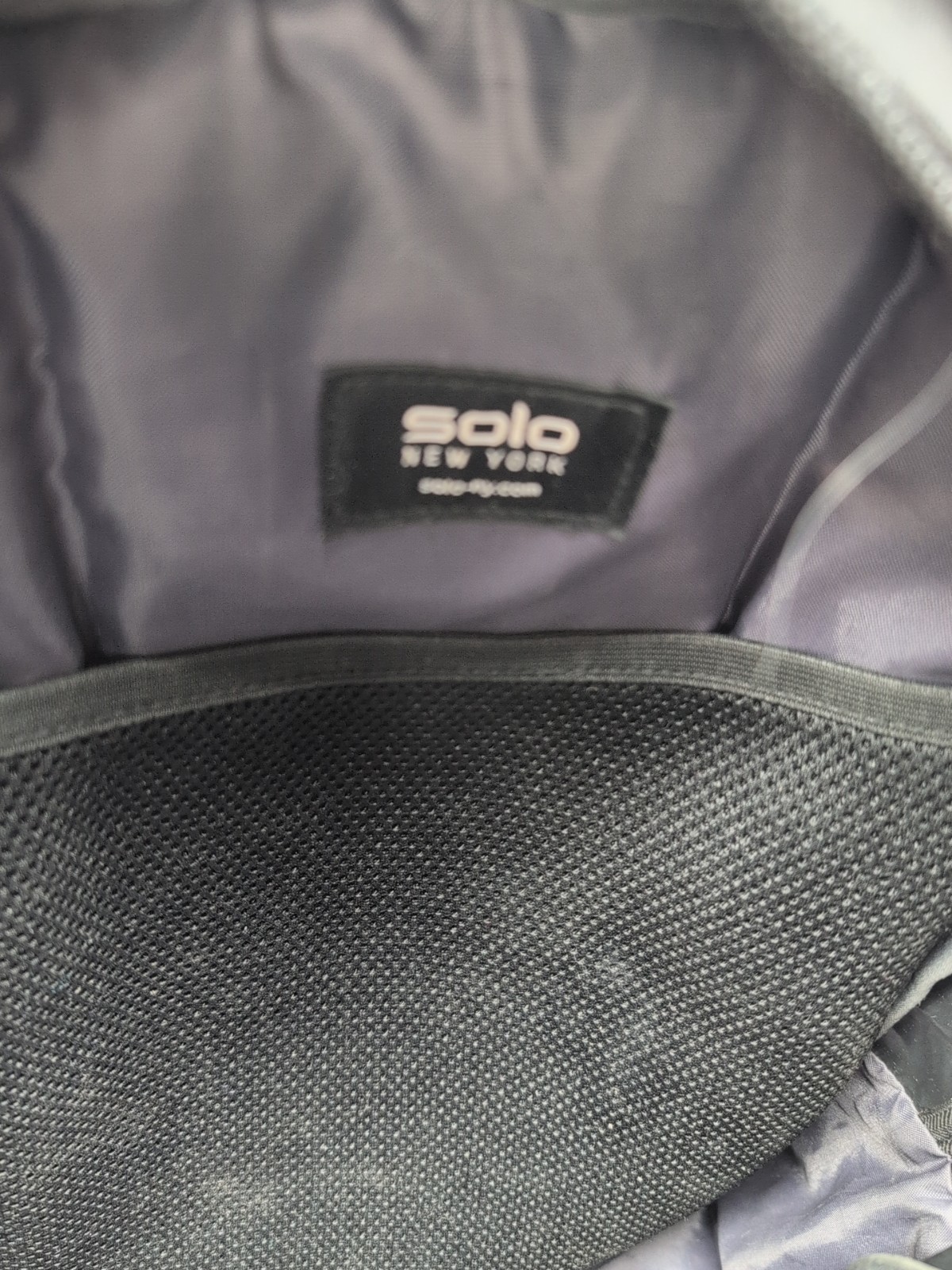 Solo New York Varsity Line Backpack, Black, Fits 15.6 Laptop, For Travel/School