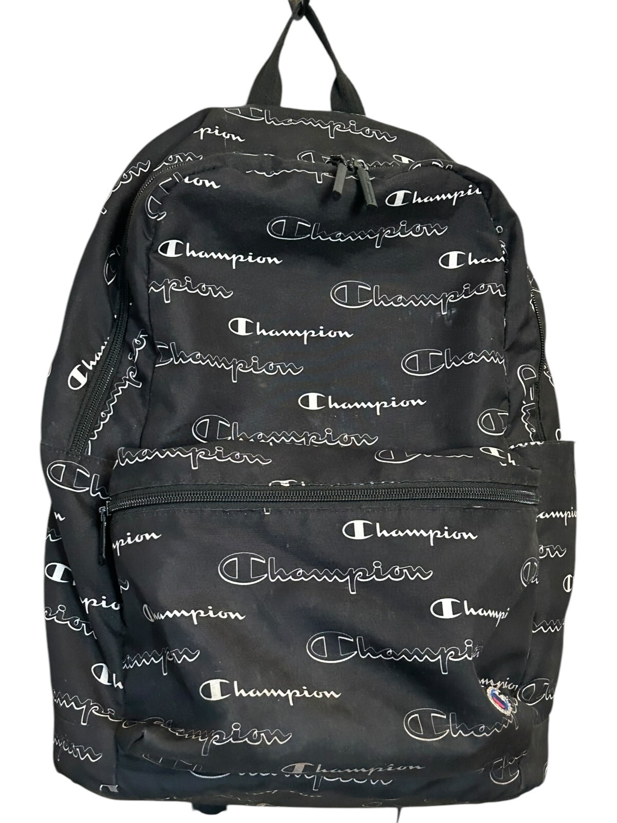 Champion Advocate Backpack, Black Combo, One size – All over logo print