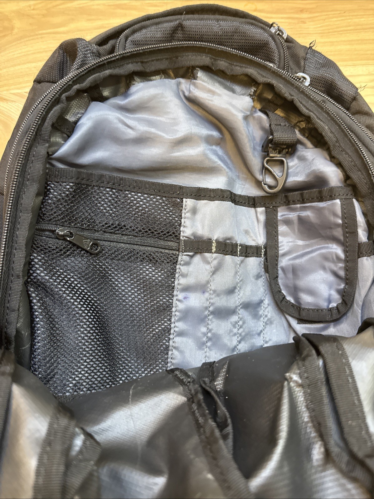 Adidas Load Spring Backpack Book Bag Black School Sports Work READ