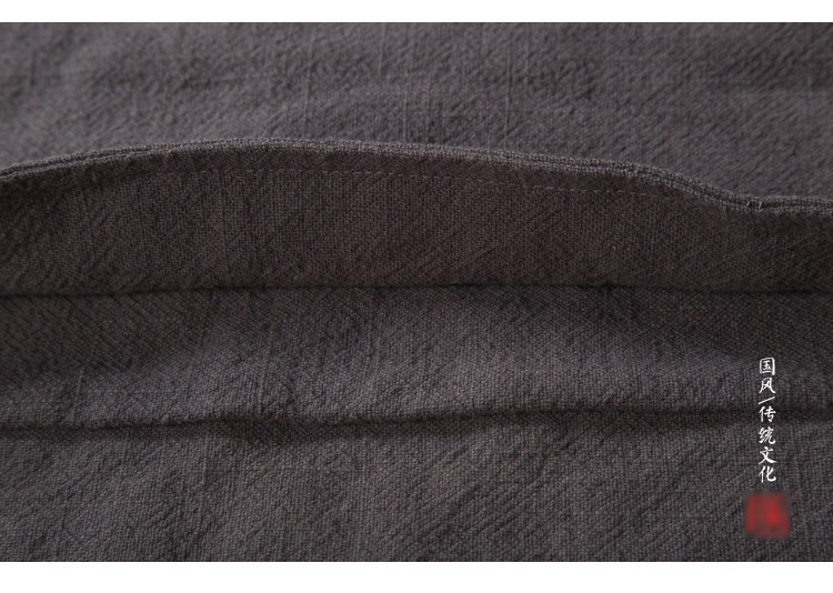 Chinese Cotton Linen Shoulder Bag Zen Buddhist Monk Meditation Crossbody Bags