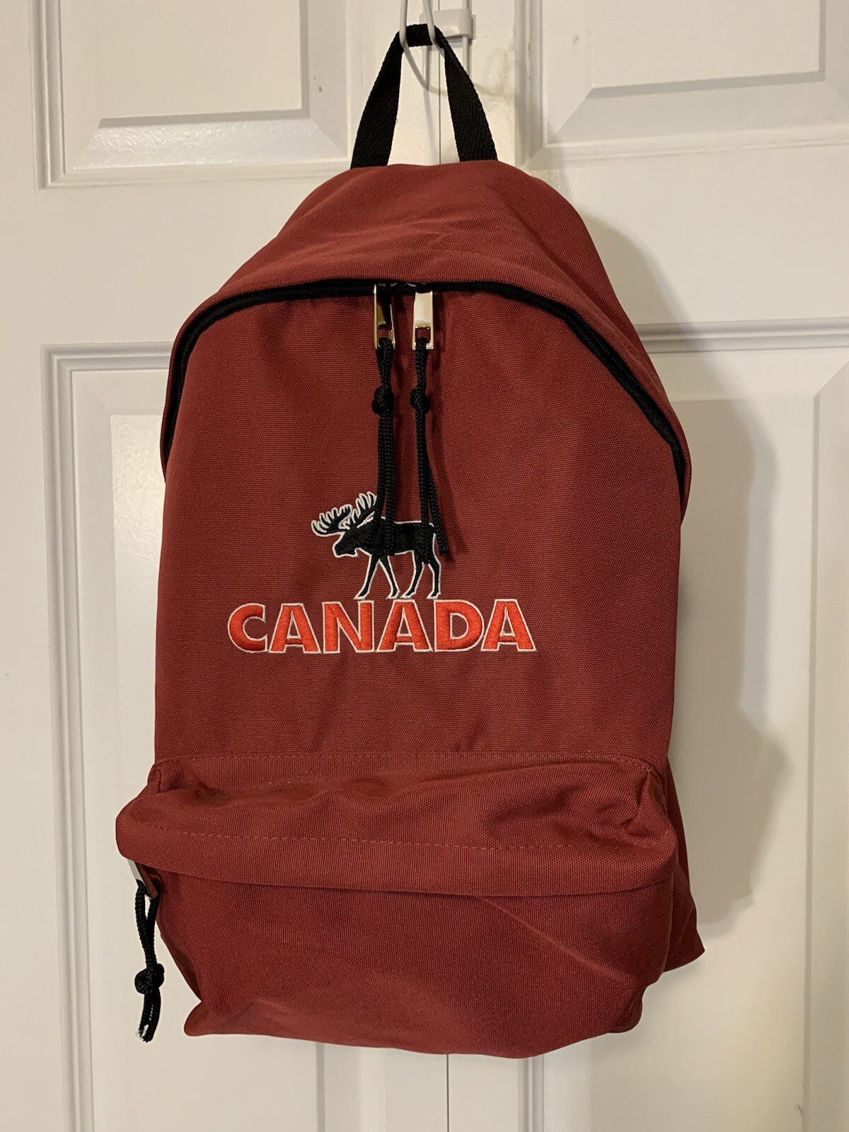 Canada Feather-Weight Red Backpack Water Resistant