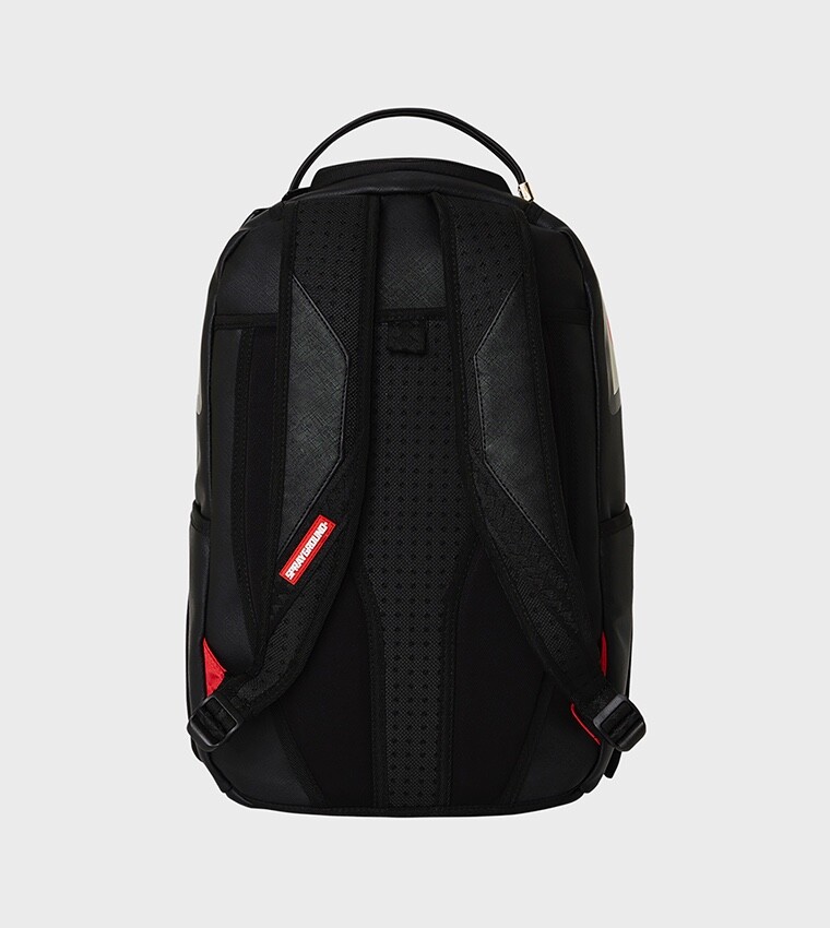 Sprayground Triple Black Backpack James First Class Monte Carlo Luxury Rare Bag