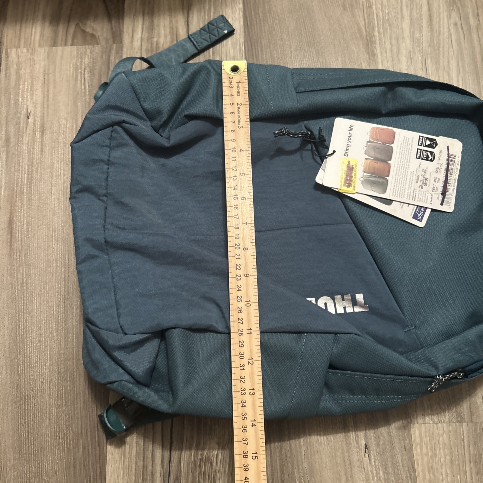 Thule Sweden Notus Backpack Teal Laptop Travel Work School Commuter 20 L