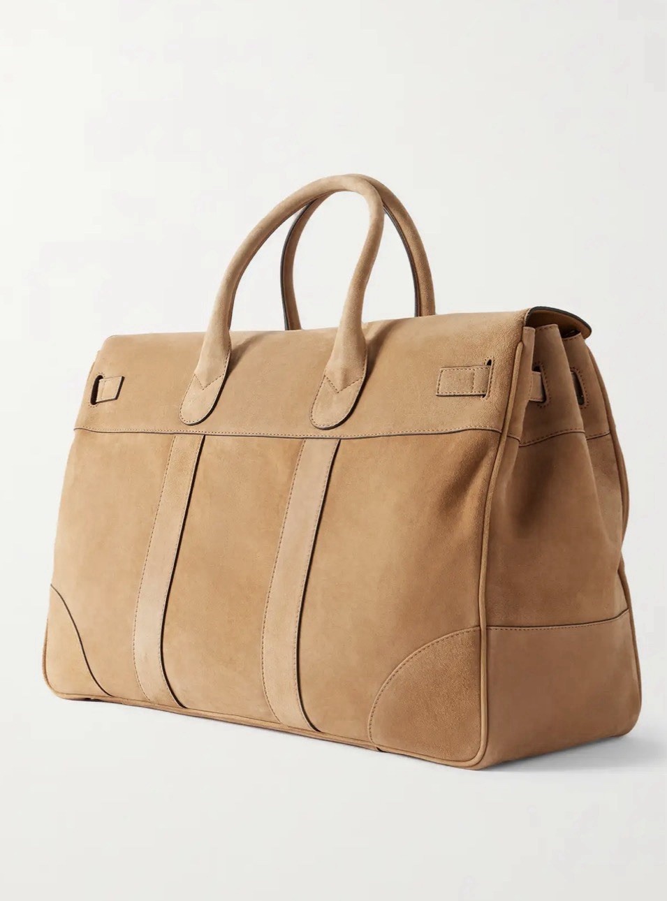 Brunello Cucinelli Suede Weekend Bag