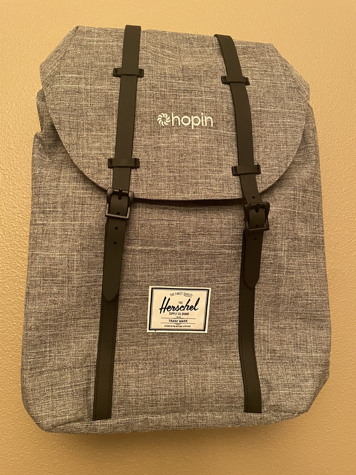 Herschel Supply Co. Retreat Backpack 19.5L Grey 15″ Laptop Travel Bag Unisex 