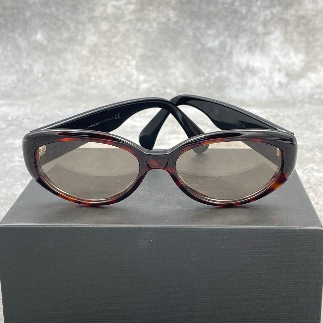ESCADA Black Oval Sunglasses – Used, Minor Signs of Wear