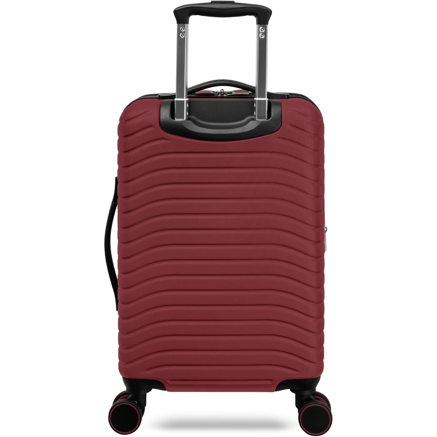 TOTAL TRAVELWARE Everest Expandable Hardsided Spinner Wine 20 Inch Carry On U2