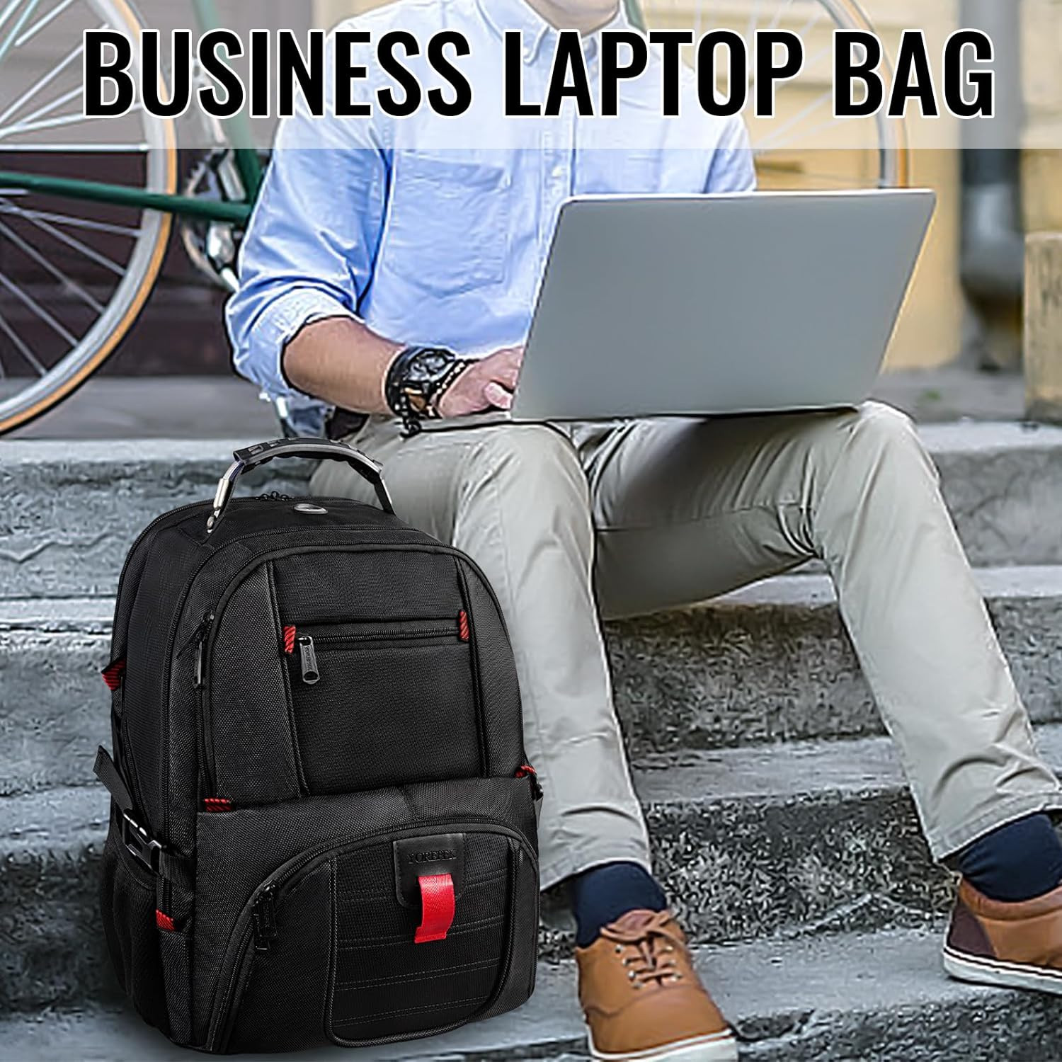 YOREPEK Large Backpack for Men, Extra Large Laptop Backpacks for Men Women, Wate