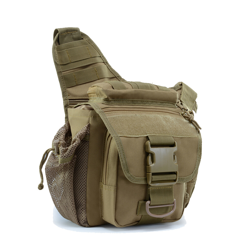 Tactical Sling Bag Military Shoulder Bag Pack Cross-body Backpack for Fishing US