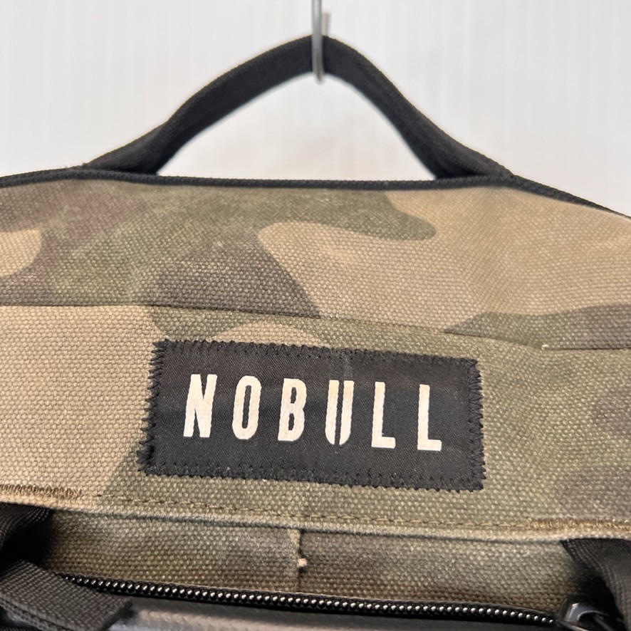 NoBull Backpack Men Waxed Canvas Duffel Pack Molle Web Camo Army Bag Work Nw