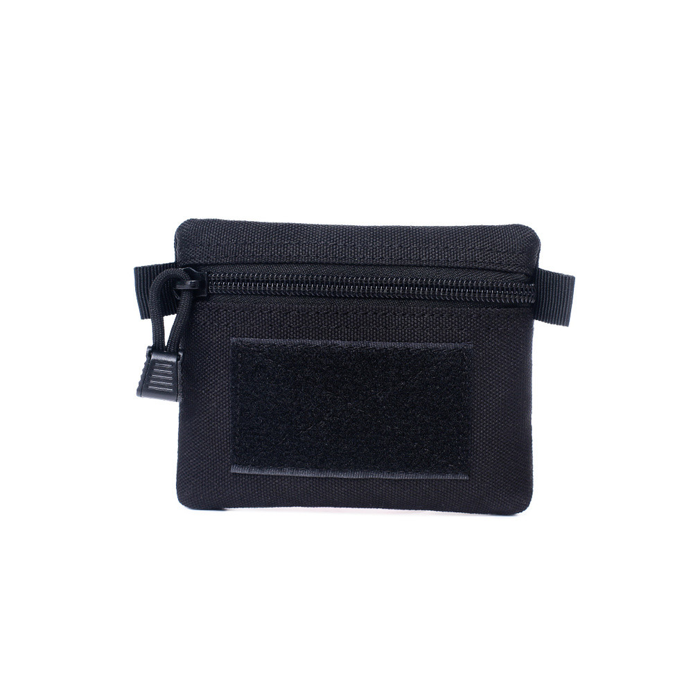Tactical EDC Molle Pouch Wallet Small Utility Keychain Travel Zipper Waist Bag