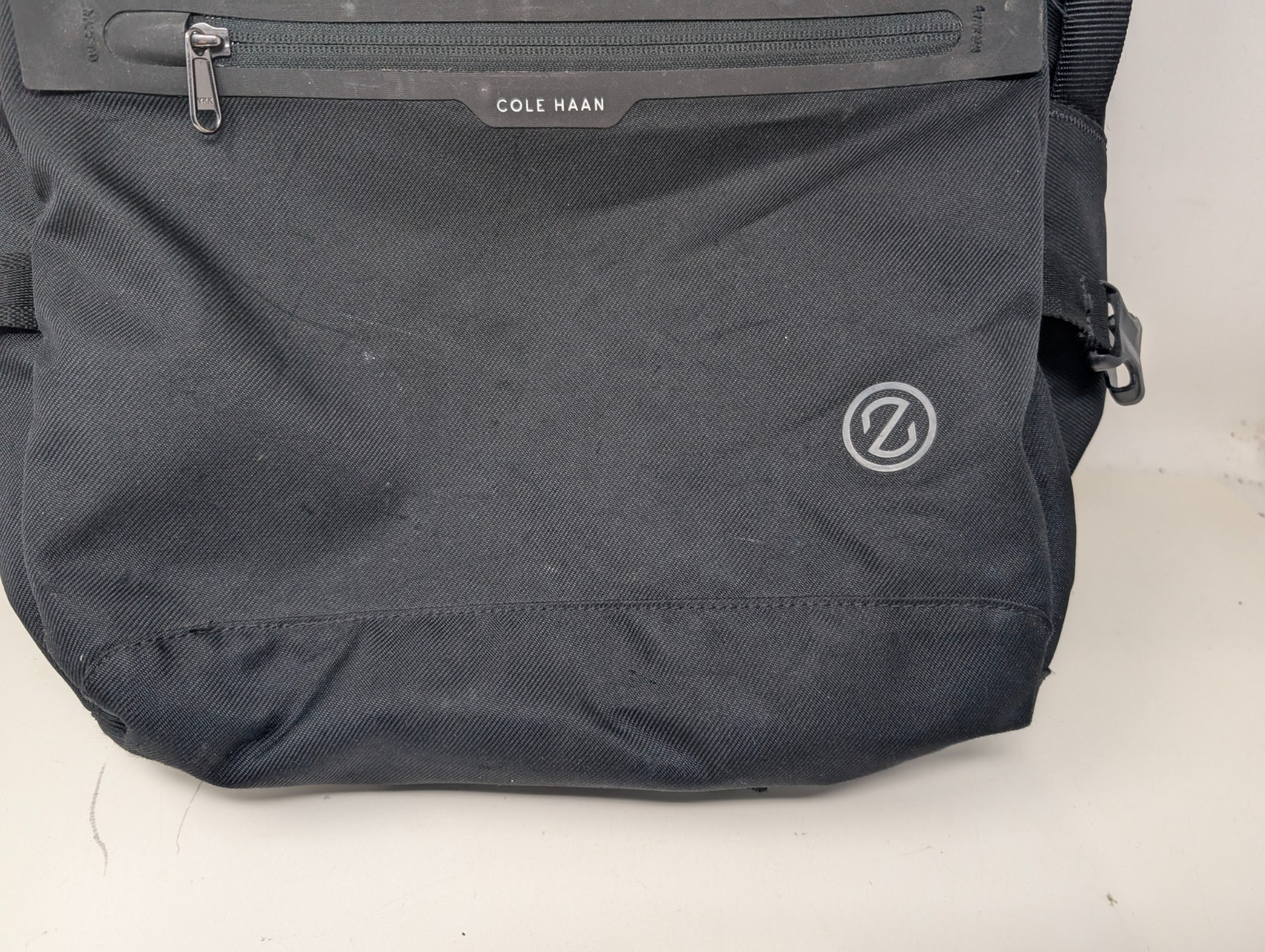Cole Haan Zerogrand Black Backpack Travel Laptop Bag (74)