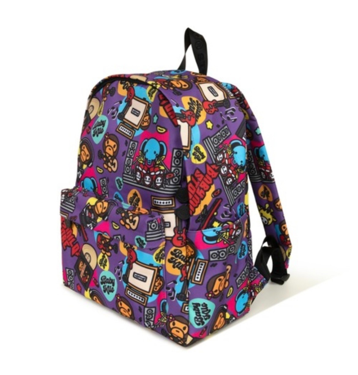 A BATHING APE BABY MILO Daypack Backpack Purple AM70189308 BAPE Japan NEW