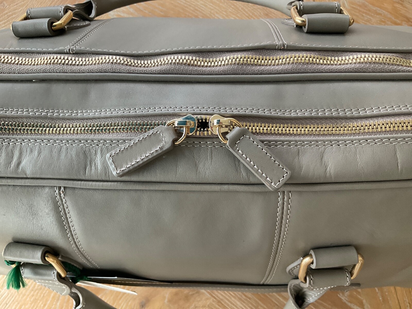 Terrida Tangaroa~Travel/Duffle Bag~ ITALIAN LEATHER~ART.LE 1641~MADE ITALY~NWT
