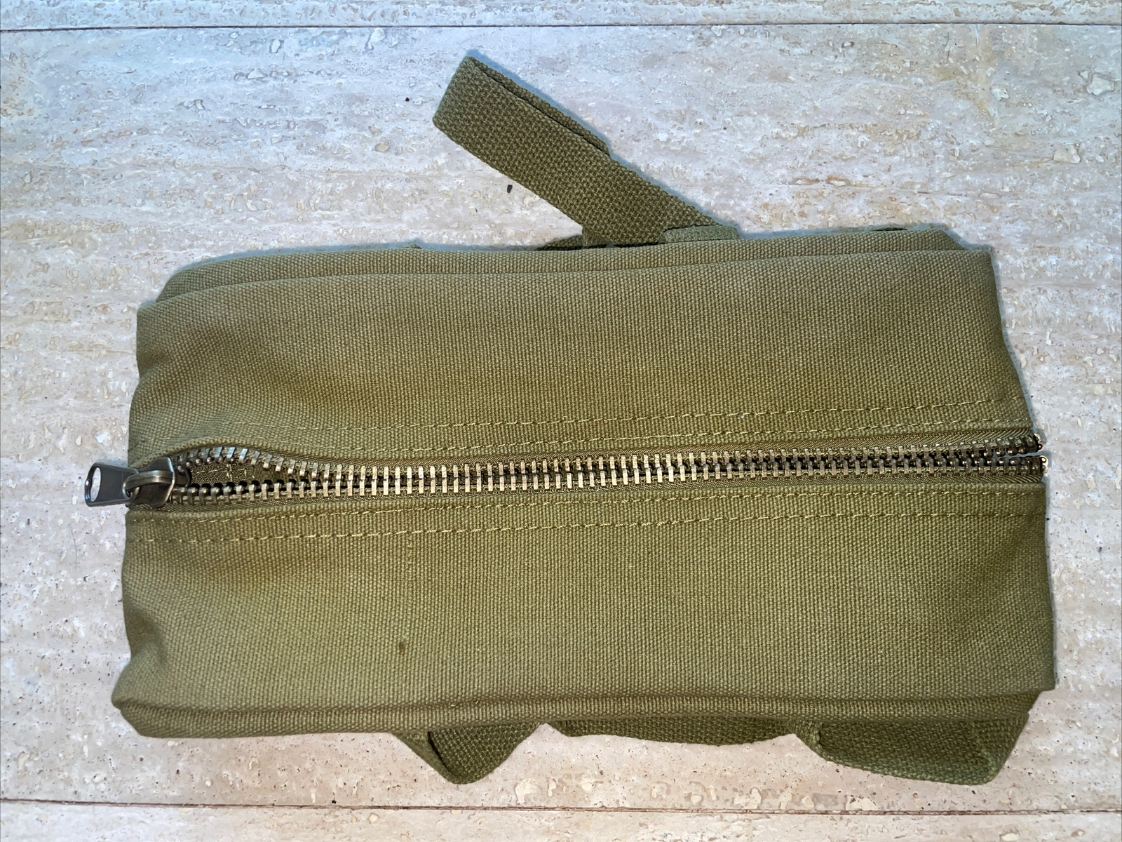 Fox Cargo Paramedic Green Tool Canvas Bag NWOT 11x7x6”