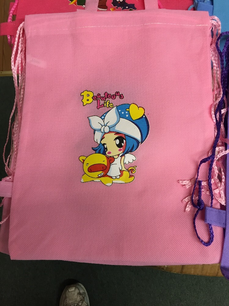 12 – Children’s Backpacks Drawstring Wholesale Kid School Bags Party Favor
