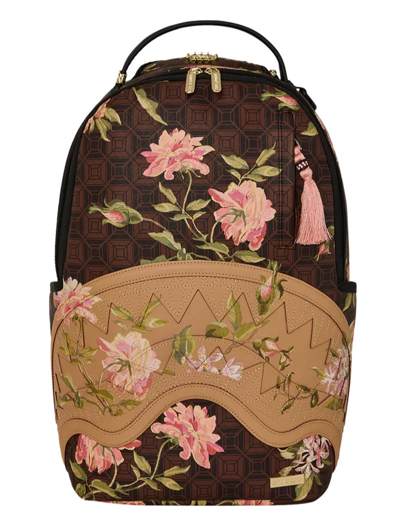 Sprayground AI Dreamers Garden Backpack🔥New Black Bookbag Large School Bag
