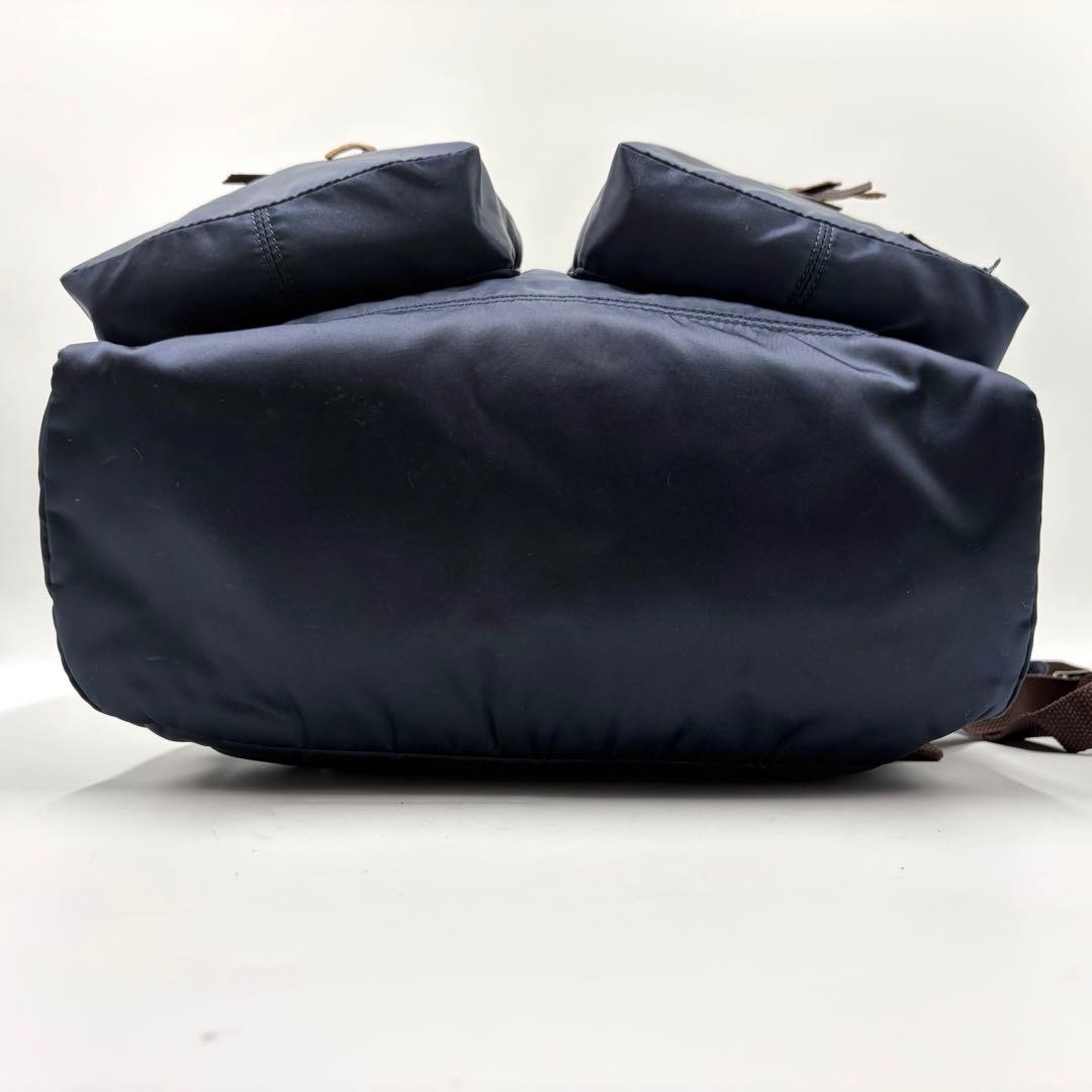 Authentic PORTER × UNDERCOVER Backpack Navy 48cm Men’s Bag Canvas Fabric