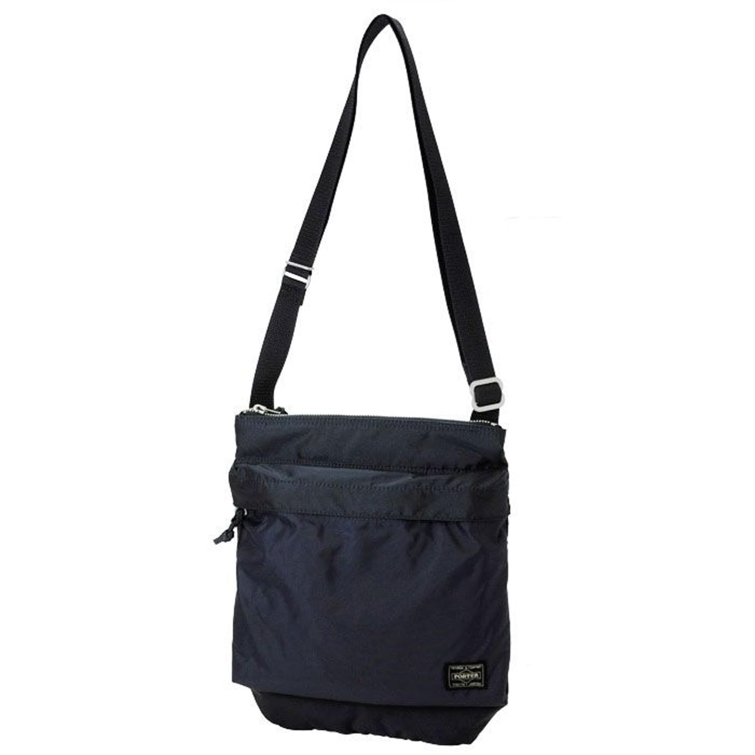 PORTER FORCE Navy Shoulder Bag, Mini Shoulder Bag, Water-Repellent, 855-05901