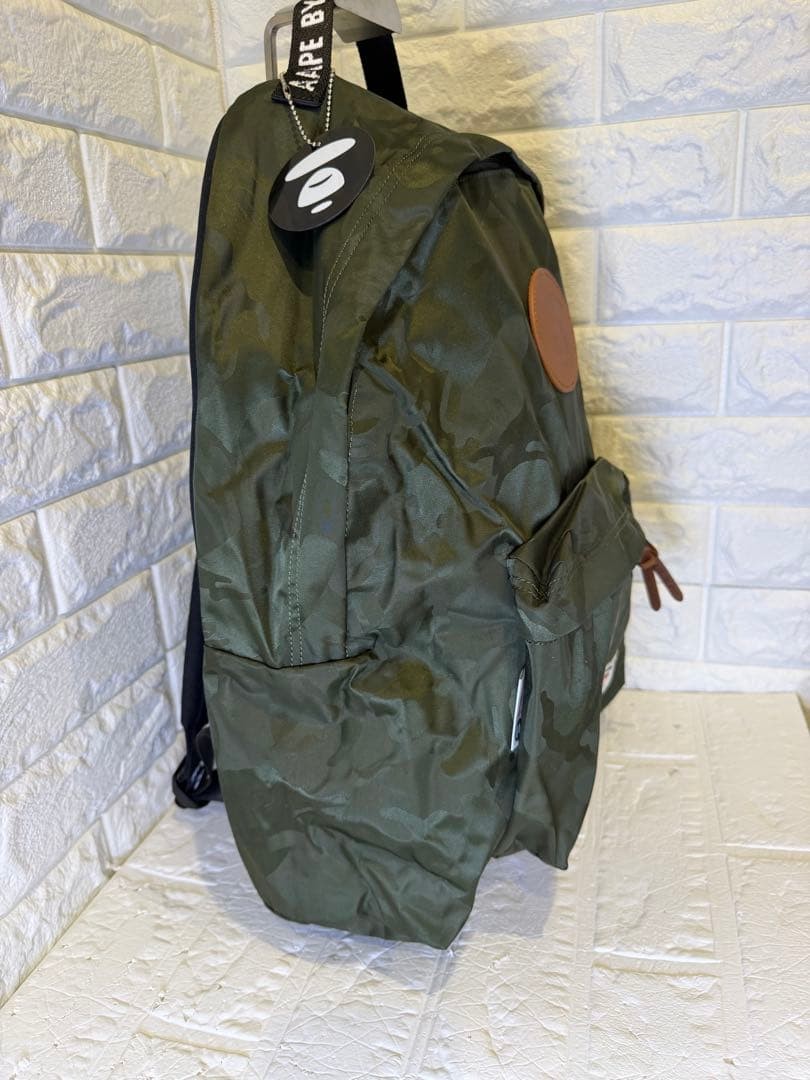 AAPE BY A BATHING APE Camouflage Backpack BNIB Rare 42cm x 35cm