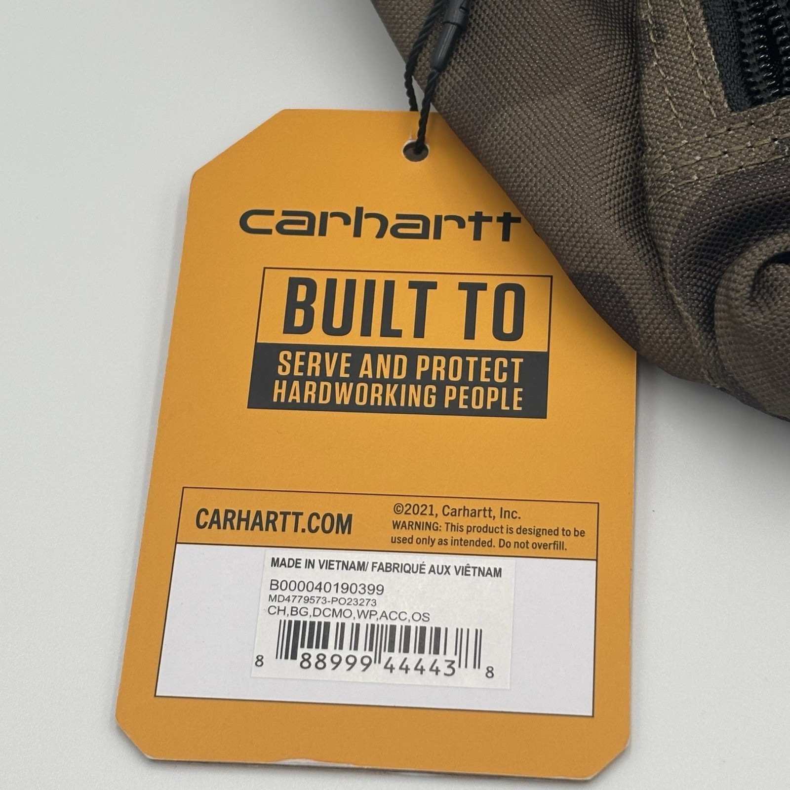New Carhartt Waist Pack Camo Belt Bag Fanny Pack Crossbody Bag With Tags