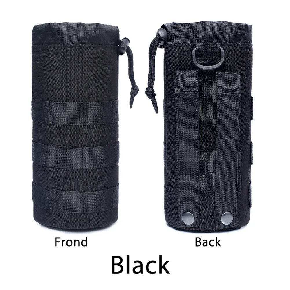 Tactical Molle Travel Backpack Nylon Water Bottle Bags for Sports Camping Hiking