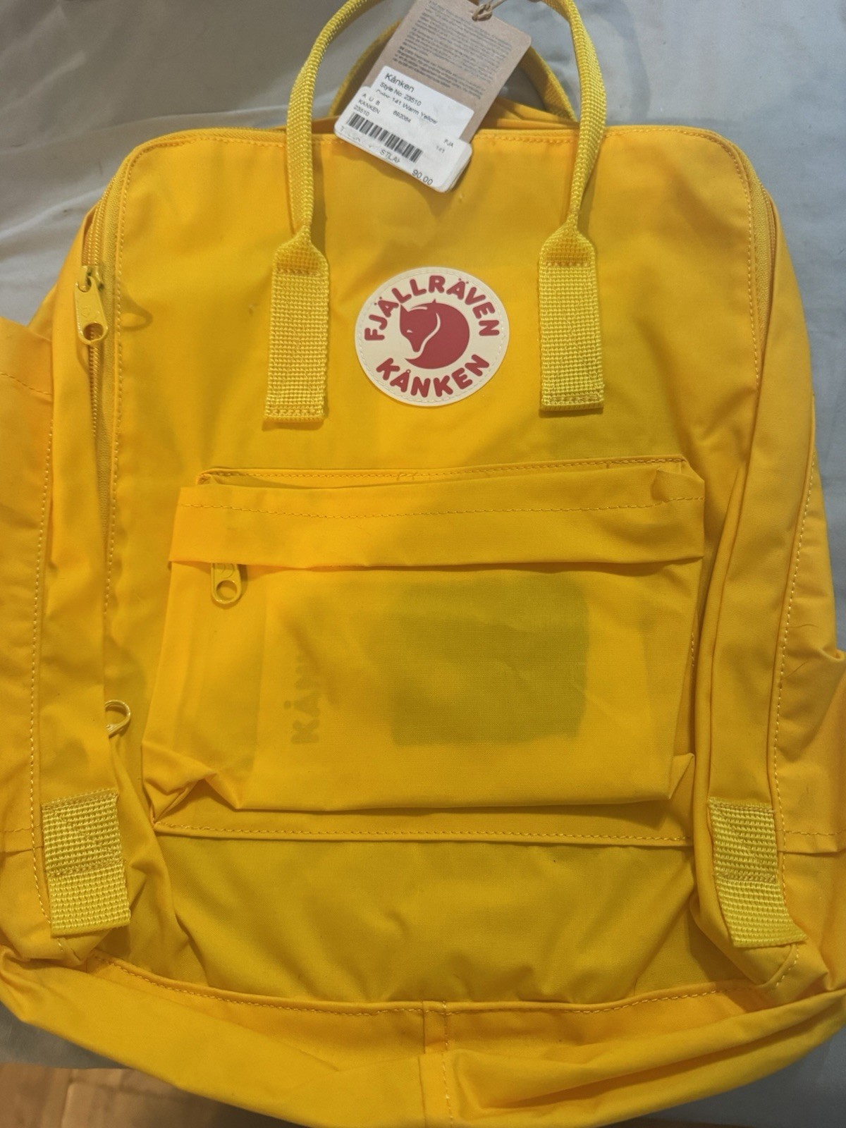 Fjallraven Kanken Backpack Style 23510 Ochre (Mustard Yellow)