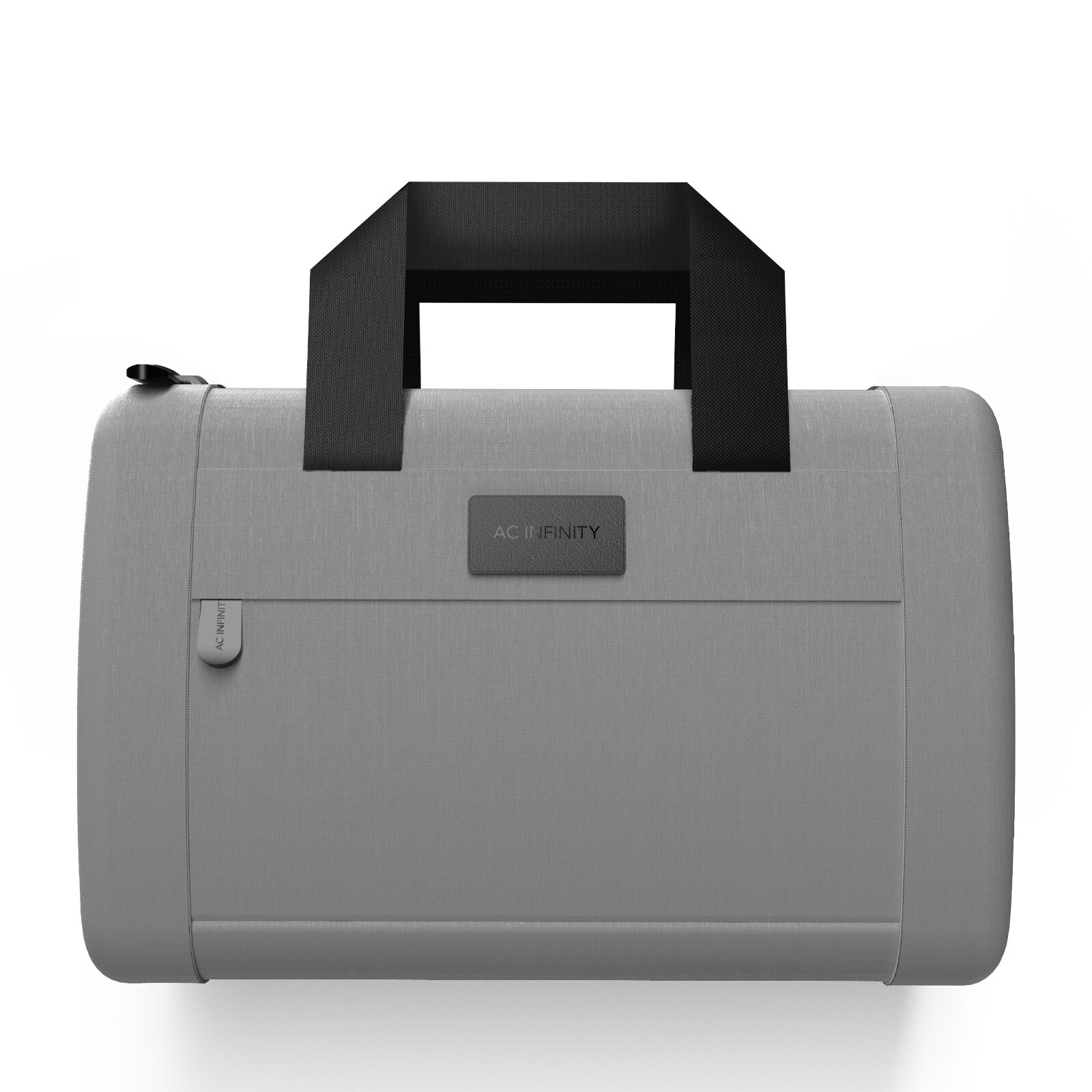 Smell Proof Handbag, Gray, with 900D Nylon Fabric and Carbon Filter Lining