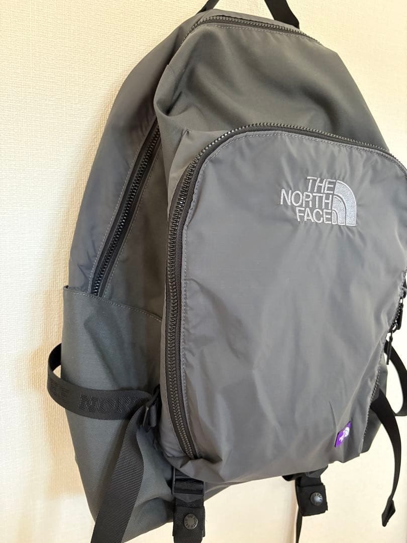 THE NORTH FACE PURPLE LABEL Backpack Gray Excellent used