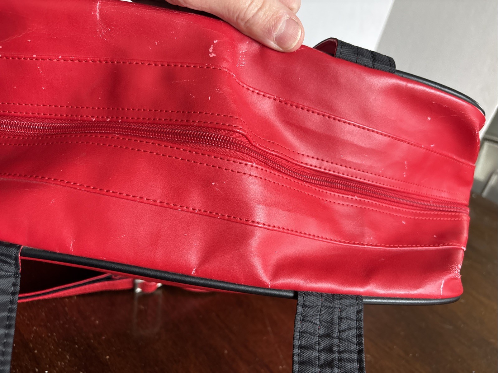 Portland Trail Blazers Retro 1976 Nike Team Polyurethane Duffle Bag Rare Walton