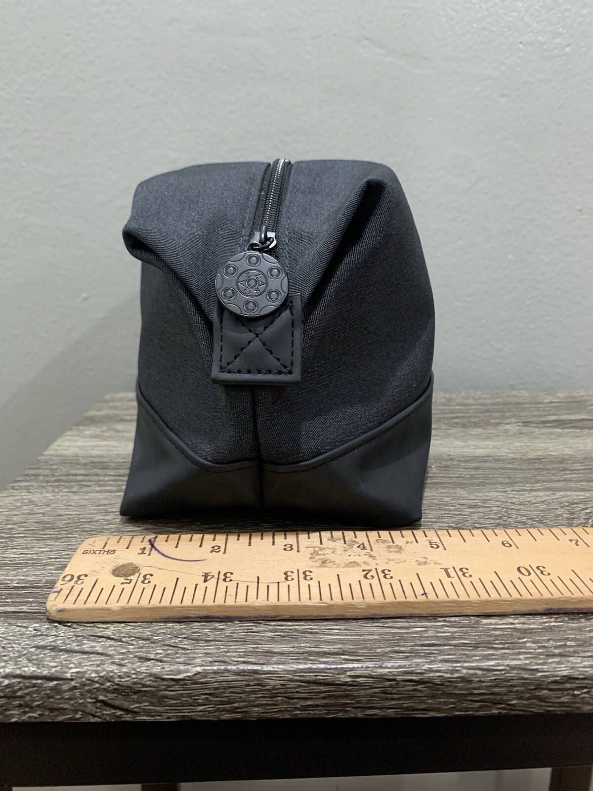 Azzaro Parfums -men’s Toiletry Pouch Black 100% Polyester NEW! Fast Ship