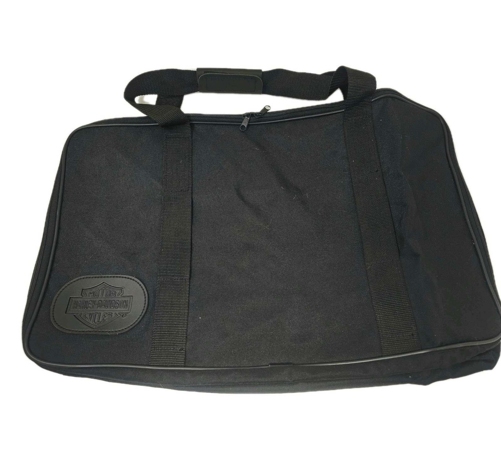 Harley Davidson Black Canvas Zippered Carrying Travel Bag 20 inch