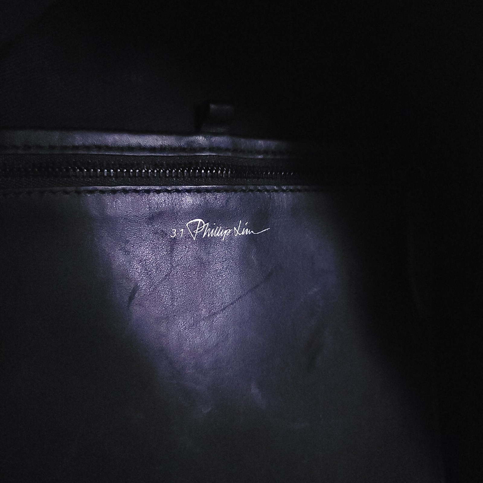 3.1 Phillip Lim Zip Around Smooth Leather Designer Backpack Bag