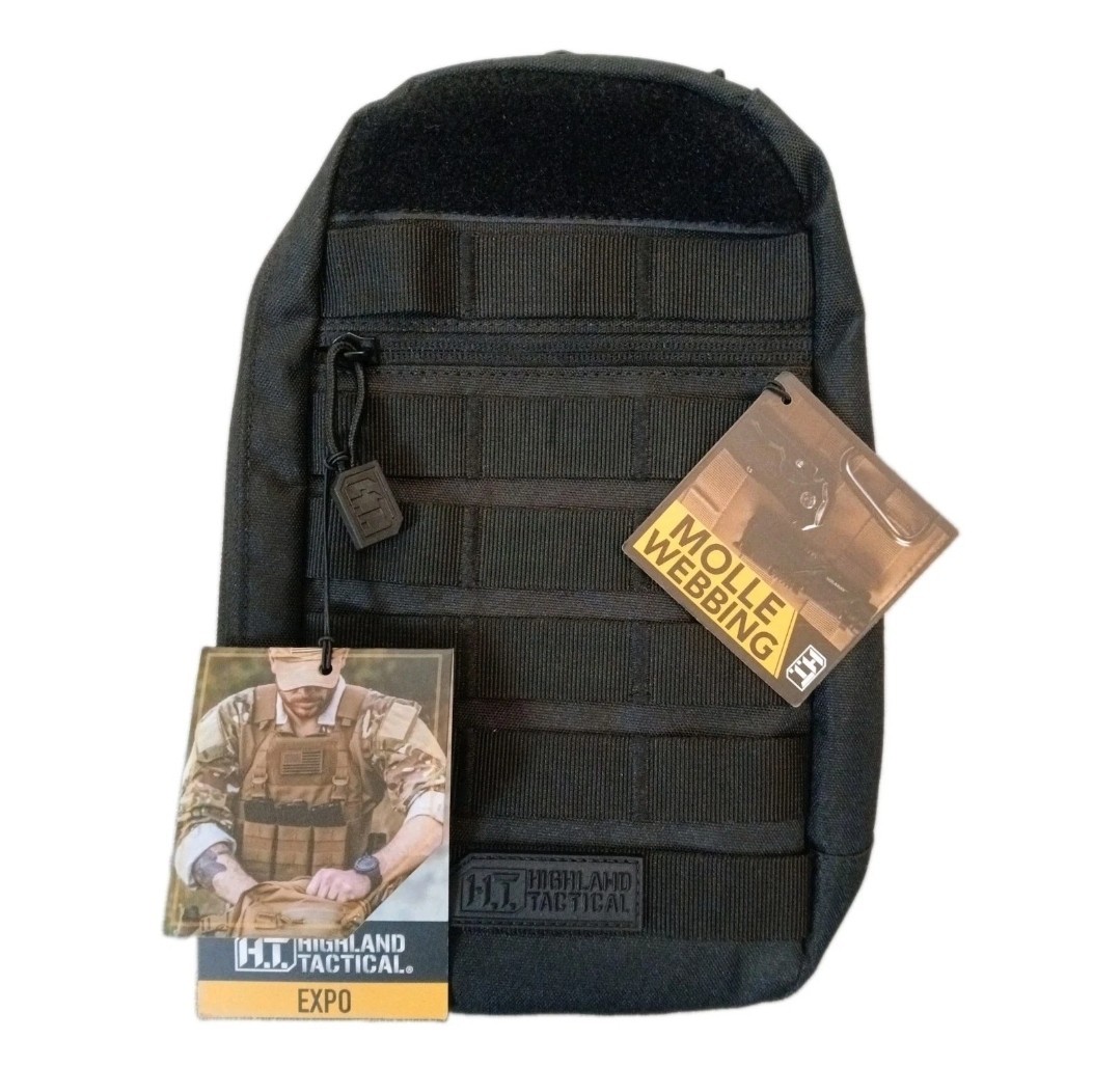 Highland Tactical Molle Webbing Expo Shoulder Sling Bag