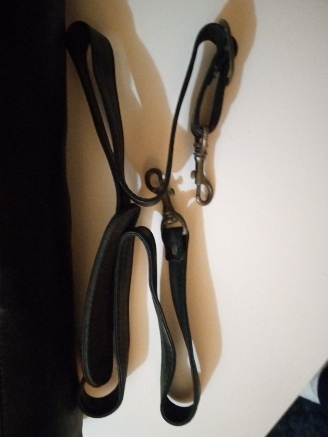 Vintage Hartiage Leather Portfolio Bag Original Tags, Made In India Black.