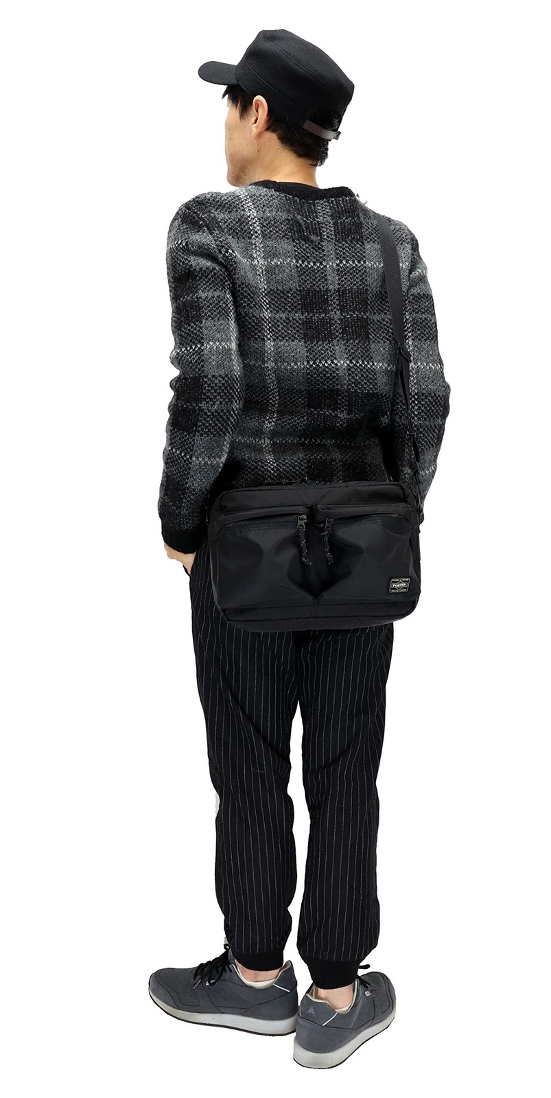 PORTER FORCE Shoulder Bag S 855-05457 Black