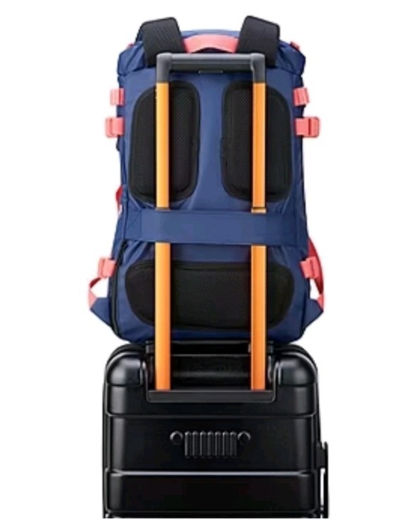 NEW! NWT Jeep Cylindrical Laptop Backpack Twilight Navy Fast Free Ship JS013C