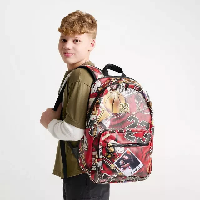 Jordan Jam Borough Backpack🔥New Black School Bookbag Travel Bag MA9220-K90