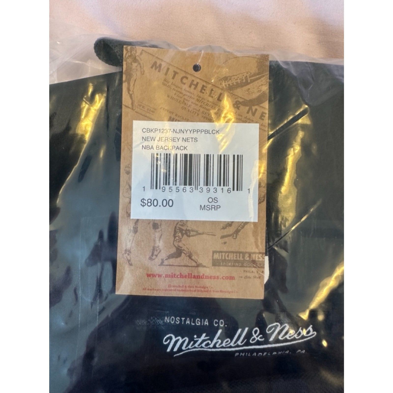 Mitchell & Ness New Jersey Nets Backpack