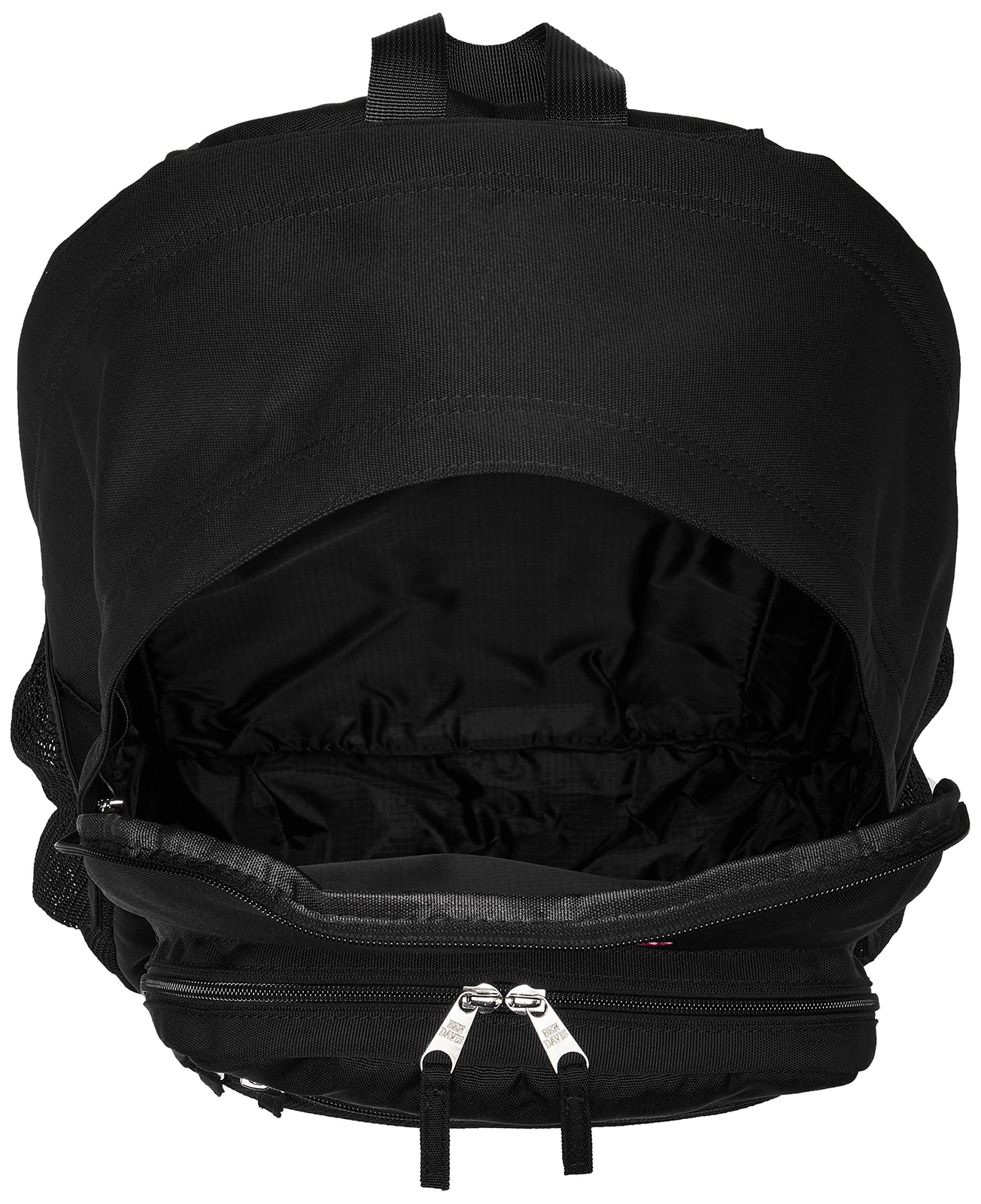 Ben Davis Backpack XL Size Mesh Pocket Black/pink BDW-9200 Commuter School