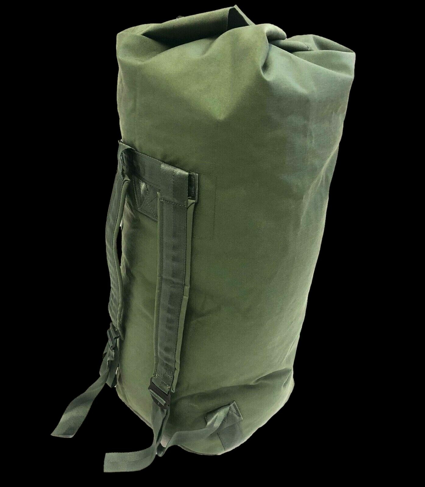 NEW MILITARY ISSUE NYLON DUFFLE BAG EQUIPMENT SEA BAG USA MADE
