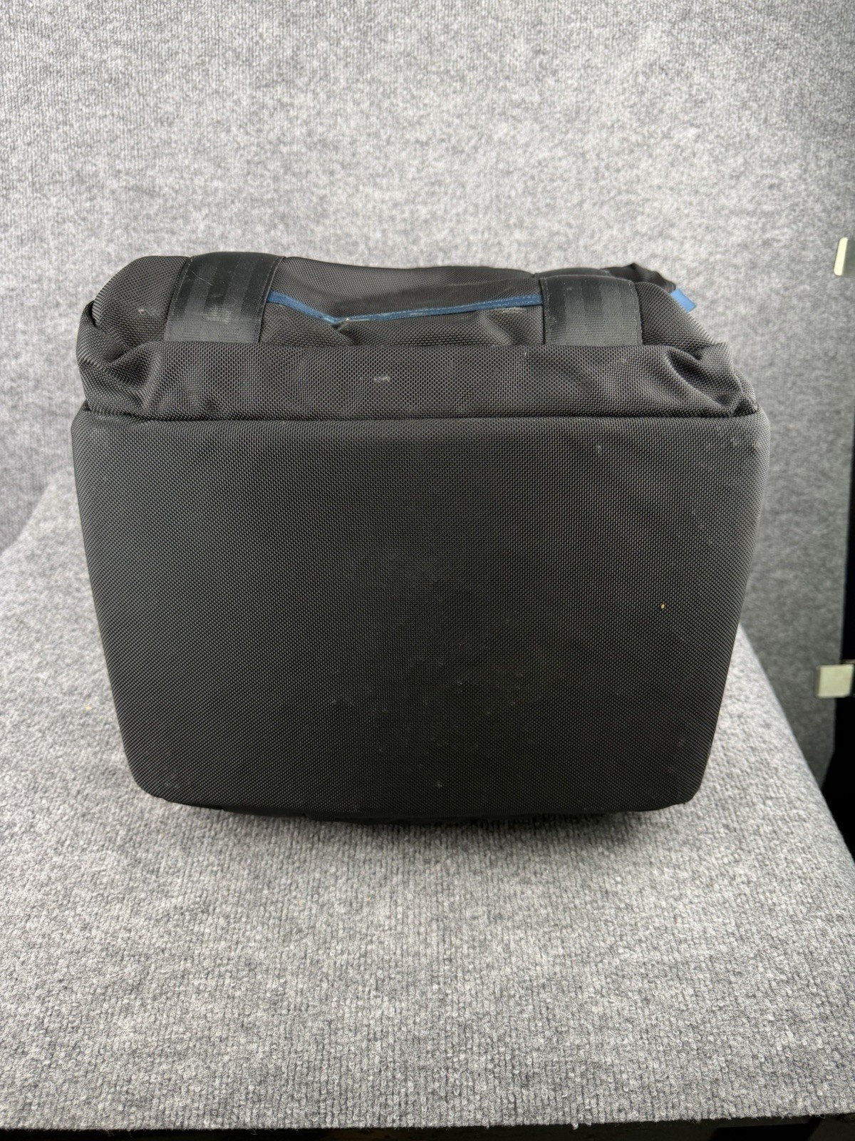 Patagonia Under Seat Gear Bag Black Adjustable Pockets Travel Vintage USA Made