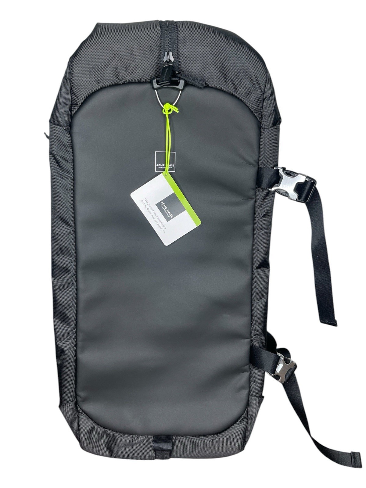 Acme Made San Francisco Union Street Gym Bag Black (AM20611)