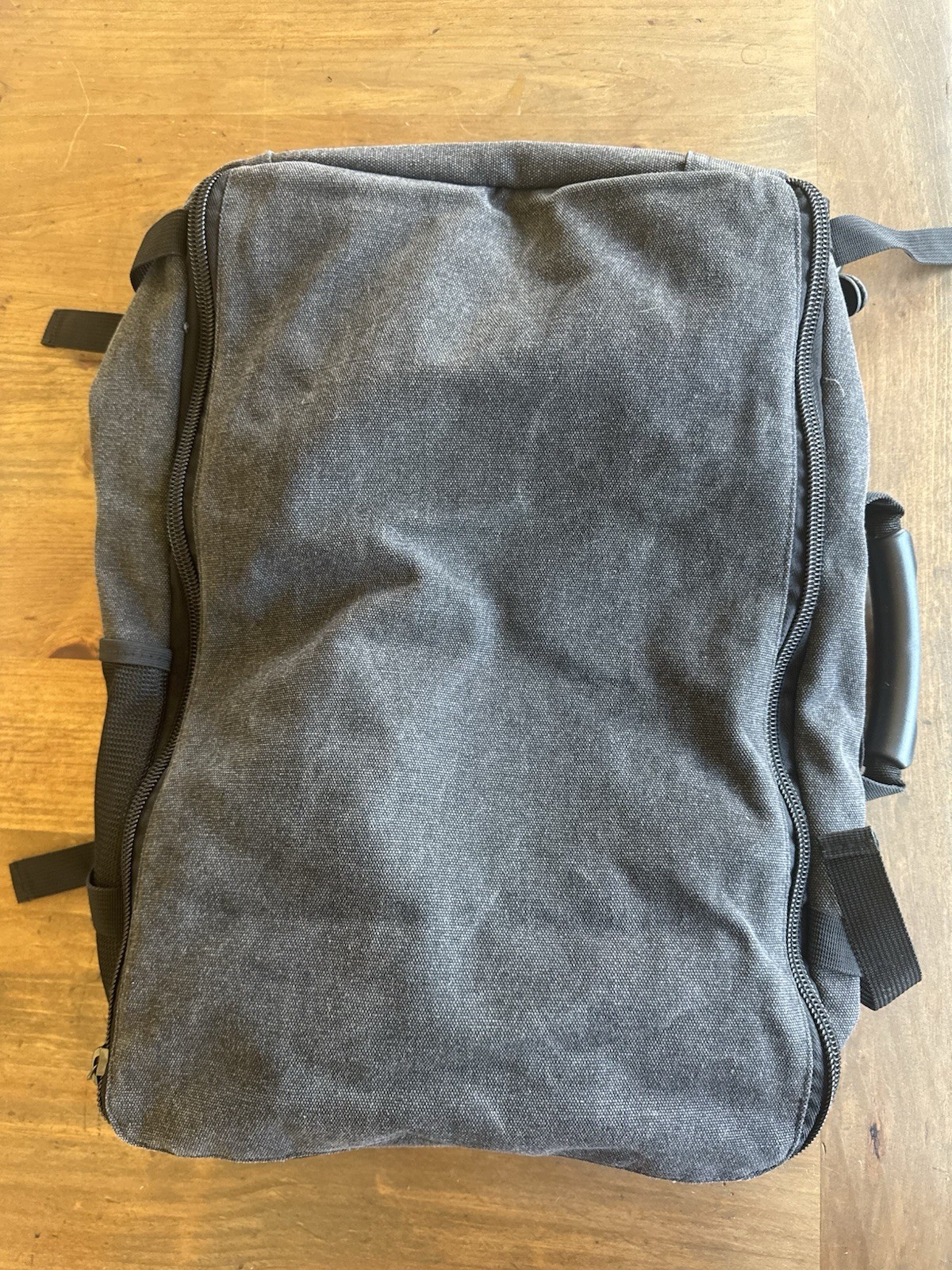 Sovrn Republic Drifter Convertible Duffle Backpack Utility Laptop Bag/Black