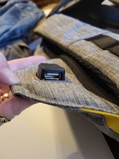 XD Design Bobby Compact Anti – Theft Laptop USB Backpack Yellow ( Unisex Bag)