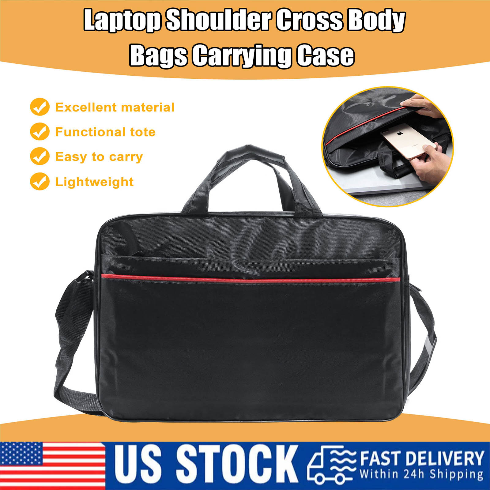 NEW Laptop Bag Case With Shoulder Strap For 13″14″15.6″ Asus/Macbook DELL/Lenovo